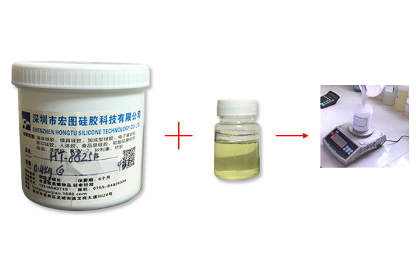 模具硅膠與固化劑的比例是多少比較適合？
